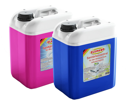 Sanitary fluid set 5 - set, 2x