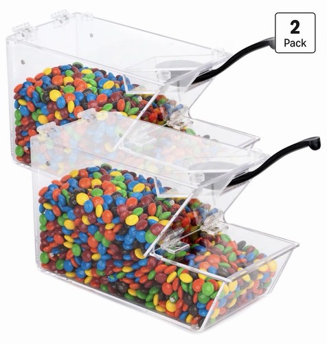Candy bin topping dispenser - candy,