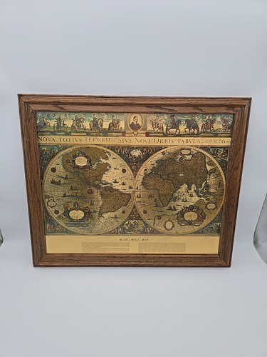 Blaeu world map - world,