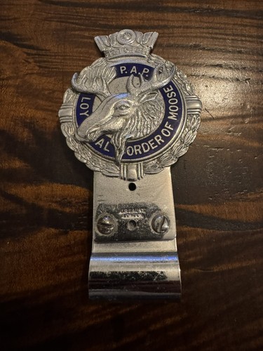 Vintage car grille badge - vintage,