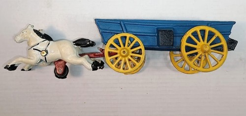 Heavy cast iron horse drawn - cast,