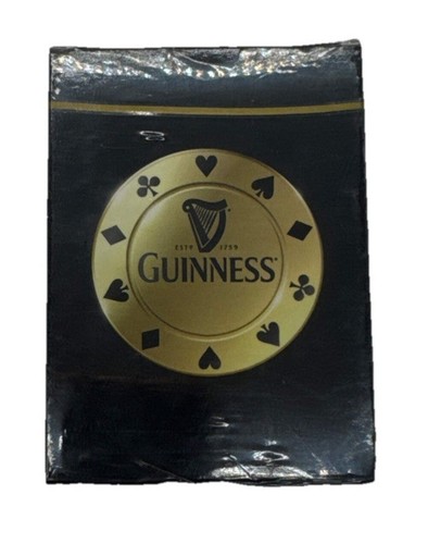 Guinness playing cards new - playing,