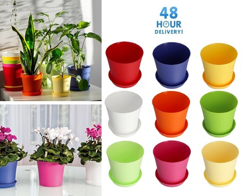 Plant flower pot plastic - plastic, 9