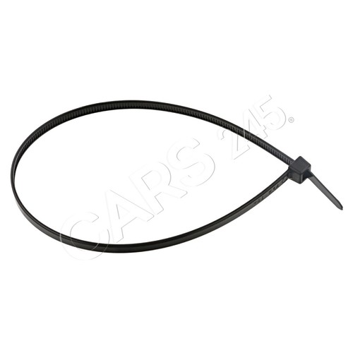 Black plastic cable tie febi - black,