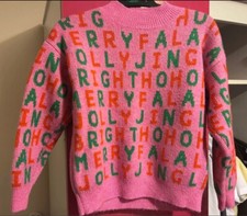 Girls Christmas Jumper Age 7-8