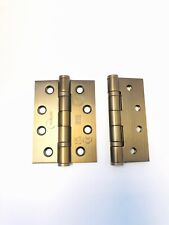 Eclipse FIRE RATED Ball Bearing Stainless Steel Hinges-Satin/Pol Chrome,Brassed