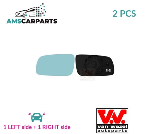 Rear view mirror - rear, pair