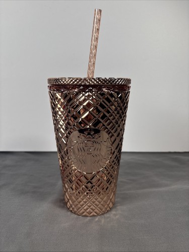 Starbucks rose gold - gold, jeweled