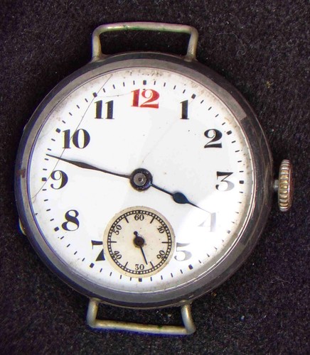 Antique trench silver - trench,