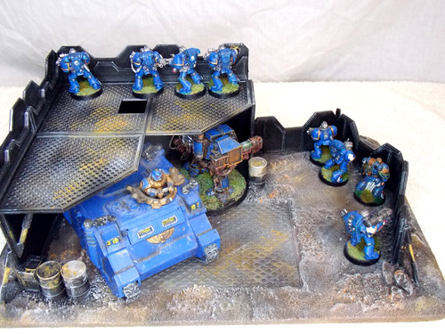 Wargaming terrain painted - wargaming,