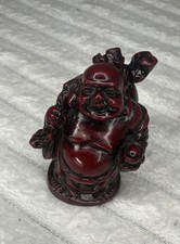 Happy Buddha Lucky Red Resin