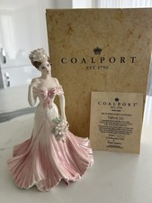 Coalport Fairest Lilly Figurine With Box And Certificate