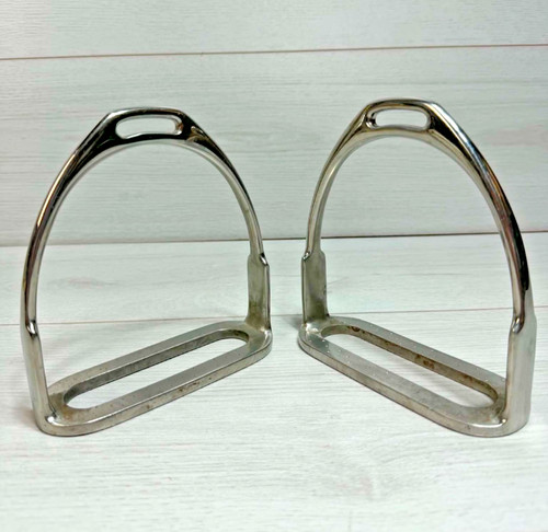 Stirrup irons stainless steel - irons,