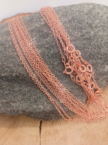 Rose gold plated very - 18",