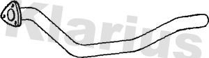 Exhaust pipe fits audi b6 - fits,