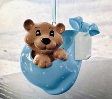 Blue Baby Boy Teddy Bear