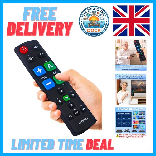 Universal ergonomic remote - universal,