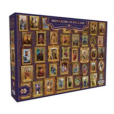 Gibsons Games Monarchs Of England 1000 Piece Jigsaw Puzzle Toys G7156