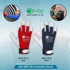 Safety Goatskin Leather Gloves