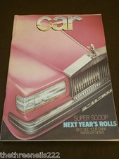 CAR MAGAZINE - NEXT YEARS