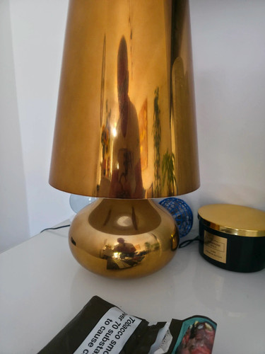 Kartell cindy table lamp gold - kartell,