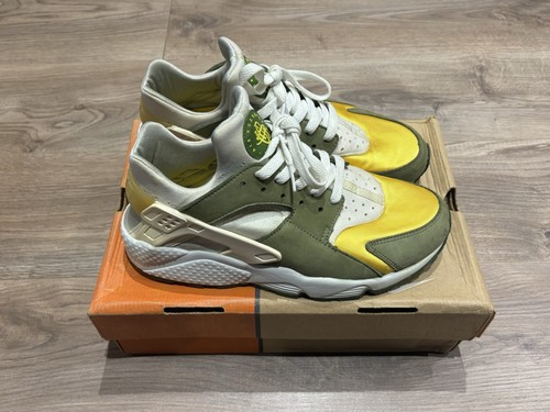 Nike stussy huarache olive - stussy,