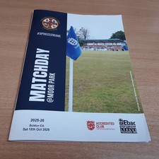 Chester Le Street Town v Boldon CA (Northern League 2) 18/10/2025