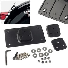 Black License Plate Number