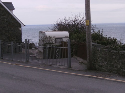 Photo touring caravan with - caravan,