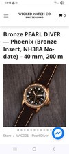 Wicked Watch Bronze Pearl