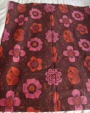 Vintage 1965 Conran Prince of Quince Juliet Glynn Smith Fabric Linen Panel