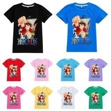 Kids One Piece Cartoon T-Shirt