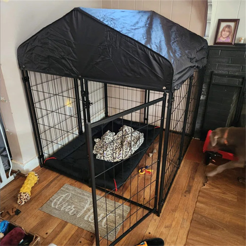 Outdoor metal dog kennel - outdoor,