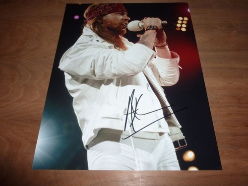 Axl rose signed - rose,
