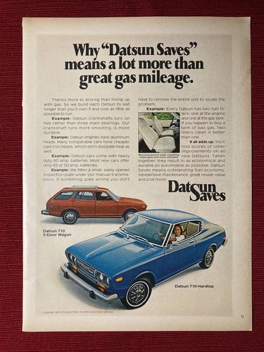 Datsun 710 hardtop wagon 1975 - datsun,