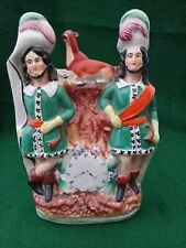 Antique Staffordshire clock