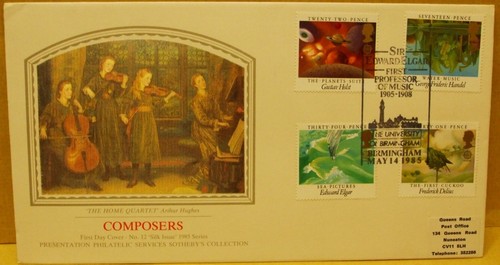 1985 silk first day - gb,