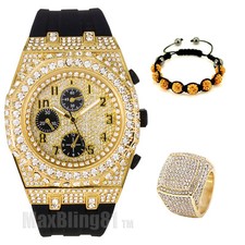 HIP HOP LUXURY SILICONE BAND