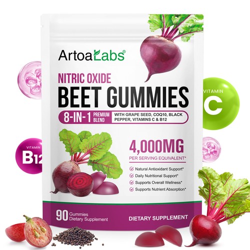 Beetroot gummies 4000mg - beetroot,