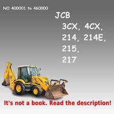 Service manual for JCB 3CX 4CX