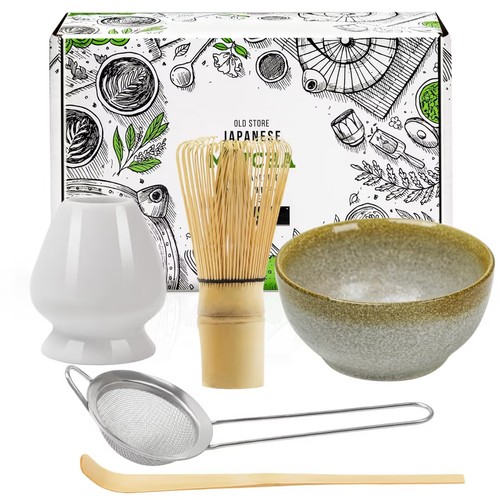 Piece matcha making tea - 5,