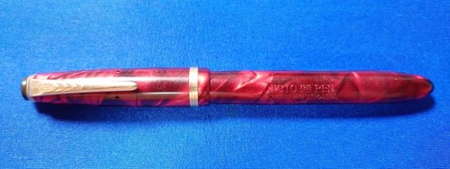 Onoto red mottled lever - onoto,