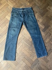 Firetrap Jeans Men’s W34 L32 Straight Leg Denim Blue Designer Casual