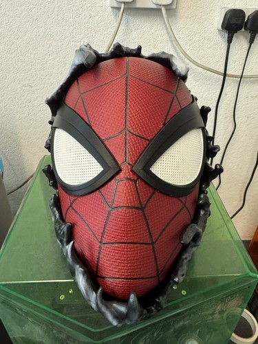Venomised spider man mask - venomised, spider-man