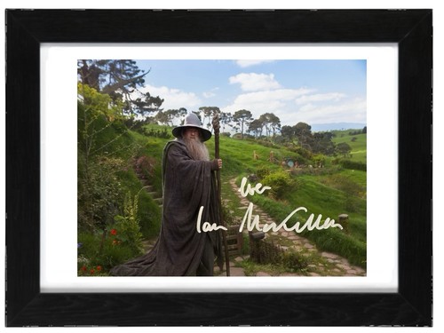 Ian mckellen signed autograph - ian,