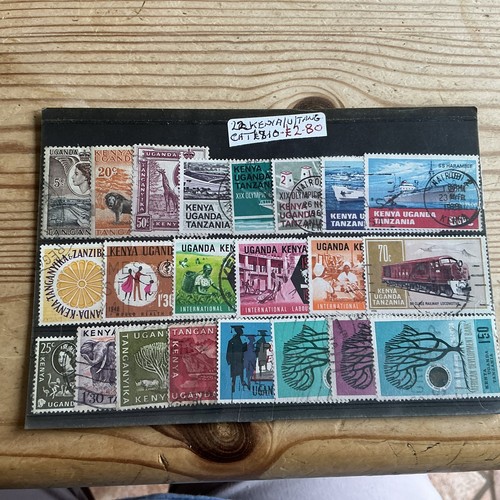 Stamps kenya uganda - 22,