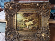Carvers And Guilders , Gun Dogs Oil Painting
