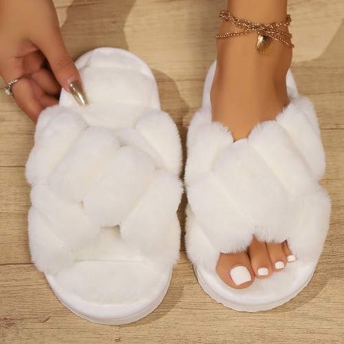 Ladies winter faux fur fluffy - fur,