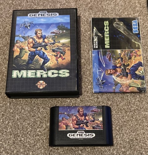 Mercs for sega - mercs, mega
