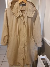 Women's Zara Raincoat UK Size